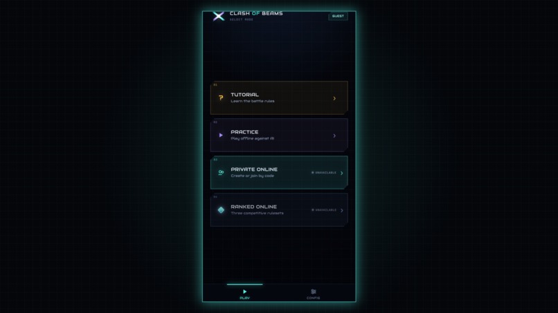 Clash of Beams – screenshot 3
