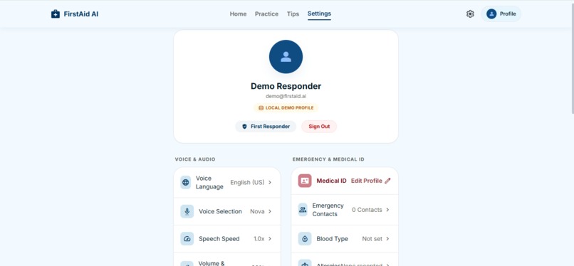 FirstAid – screenshot 3