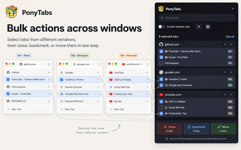 PonyTabs – screenshot 1
