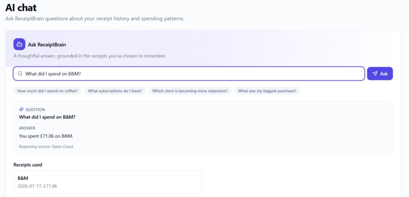 ReceiptBrain – screenshot 4