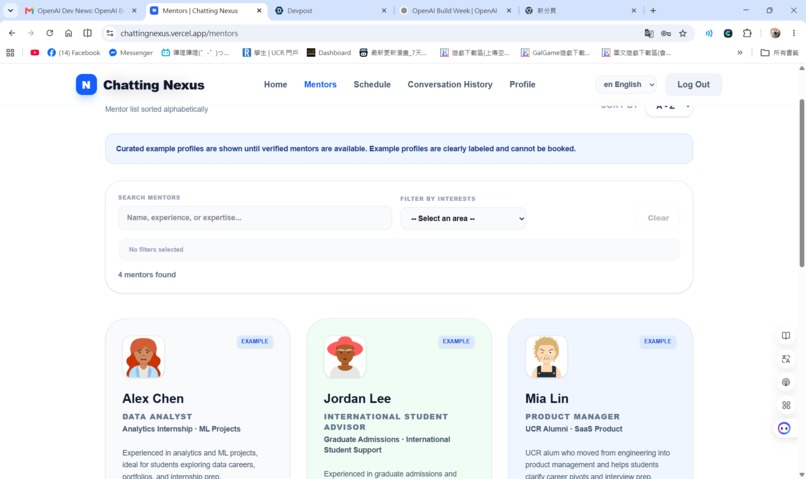 chatting nexus – screenshot 2