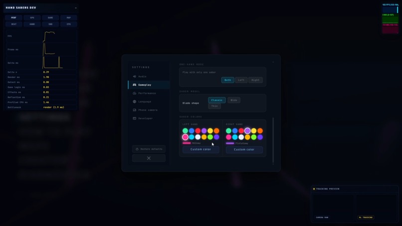 Hand Sabers – screenshot 2