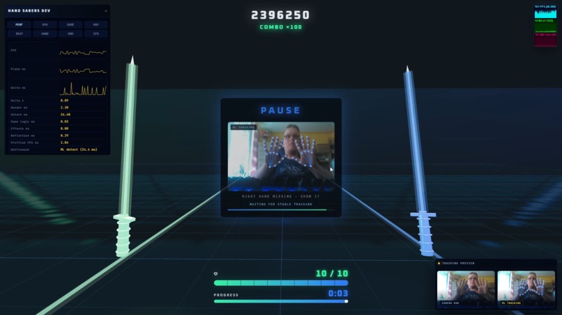Hand Sabers – screenshot 9