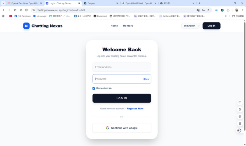 chatting nexus – screenshot 4