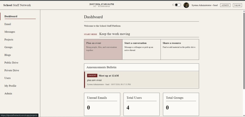 Complete School Staff Platform – screenshot 2