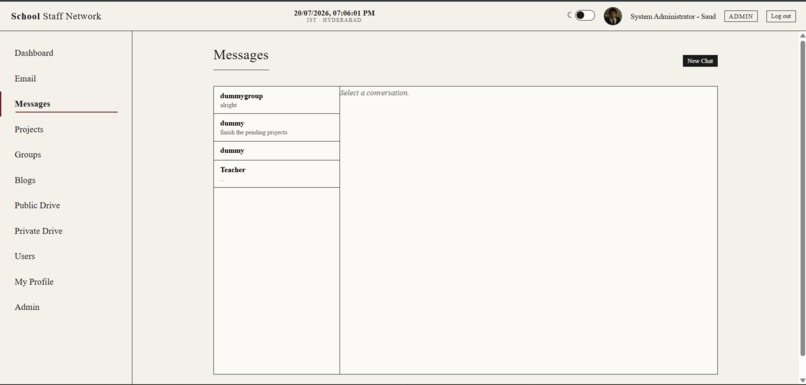 Complete School Staff Platform – screenshot 4