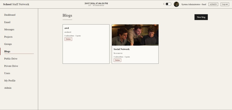 Complete School Staff Platform – screenshot 7