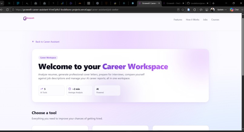 Growvelt Career Assistant – screenshot 4