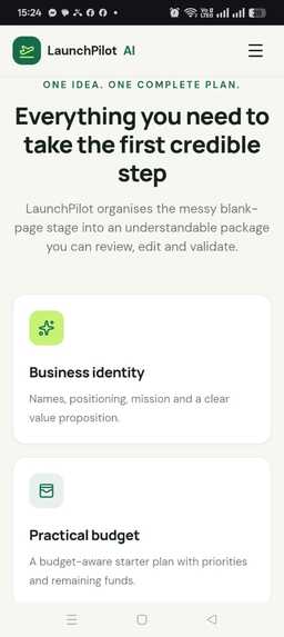 LaunchPilot AI – screenshot 2