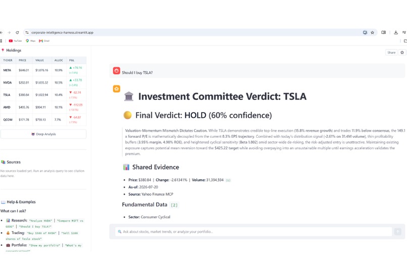 Corporate Intelligence Harness – screenshot 5
