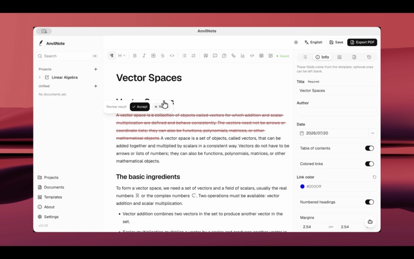 AnvilNote – screenshot 3