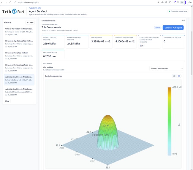Da Vinci Tribology Agent – screenshot 2