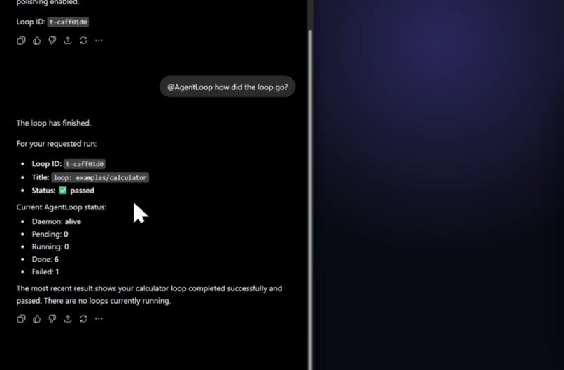 AgentLoop – screenshot 3