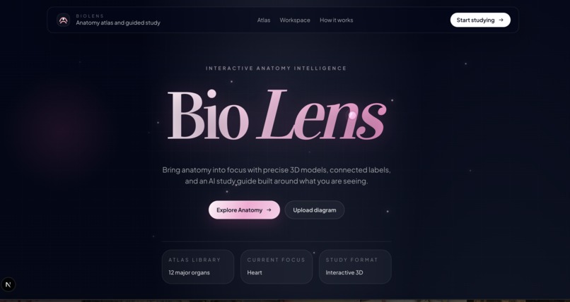 BioLens – screenshot 1