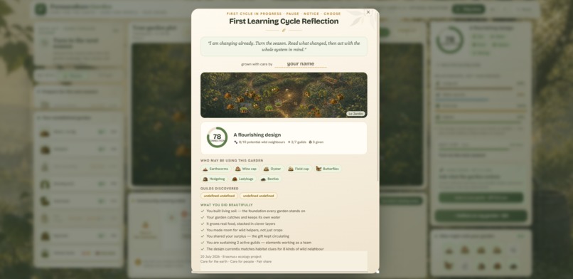 Permaculture Garden — A living systems learning game – screenshot 8