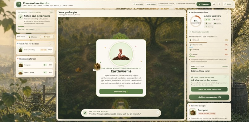 Permaculture Garden — A living systems learning game – screenshot 3