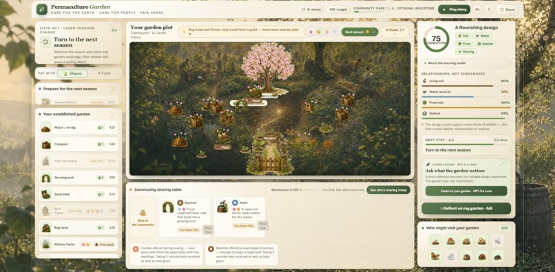 Permaculture Garden — A living systems learning game – screenshot 2