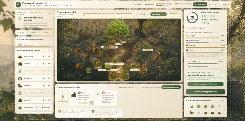 Permaculture Garden — A living systems learning game – screenshot 6