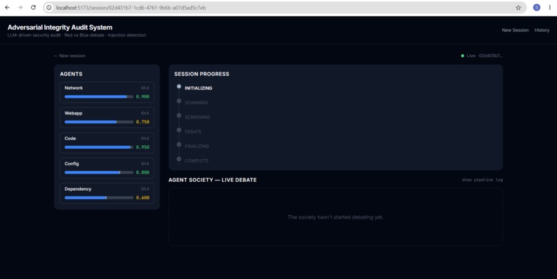 Adversarial-Integrity-Audit-System – screenshot 2