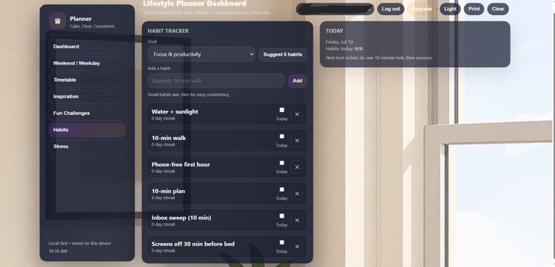 My Planner Web  – screenshot 4