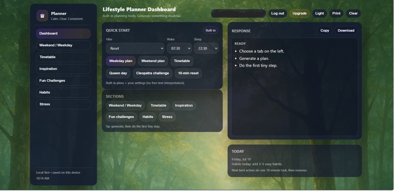 My Planner Web  – screenshot 5