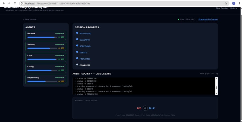 Adversarial-Integrity-Audit-System – screenshot 7