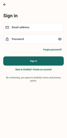 Guidely – screenshot 4