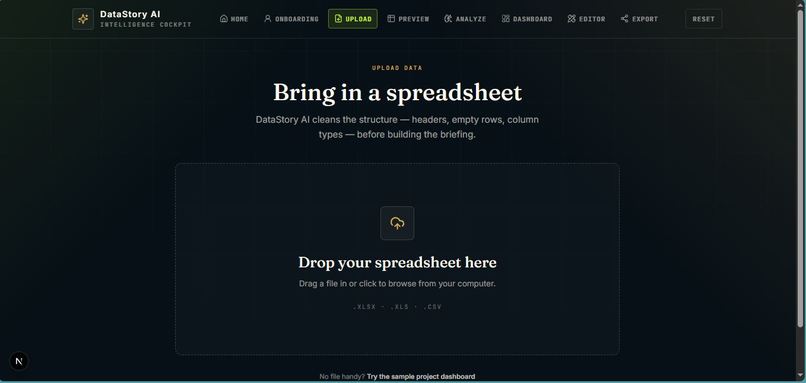 Data story AI – screenshot 7