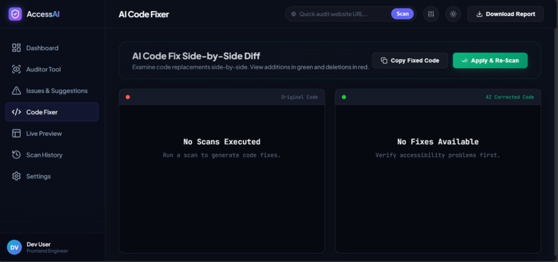 AI Website Accessibility Auditor – screenshot 2
