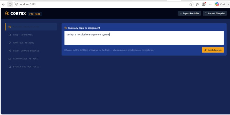 Cortex – screenshot 1