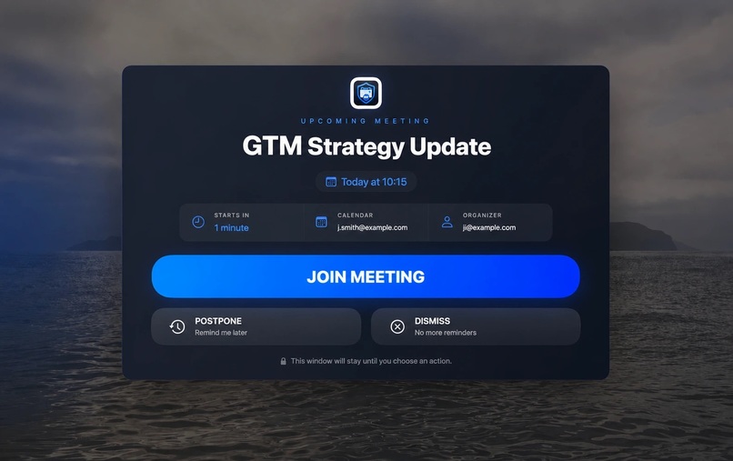 MeetGuard – screenshot 1