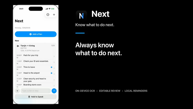 Next – screenshot 1