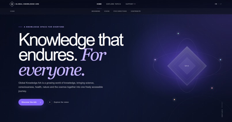 Global Knowledge Ark – screenshot 4