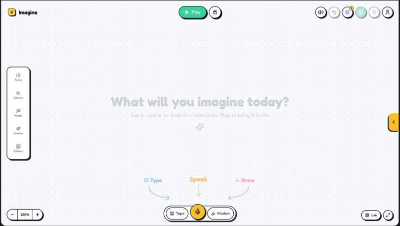 IMAGINE - A creative interface for intelligence. – screenshot 2