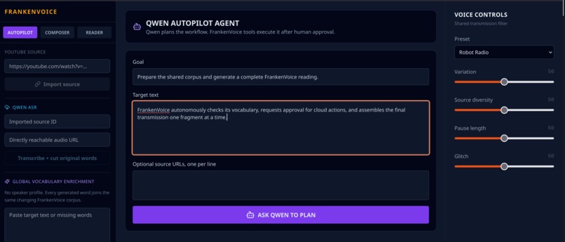 Frankenvoice – screenshot 1