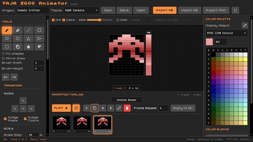 YAJA 2600 Animator – screenshot 1