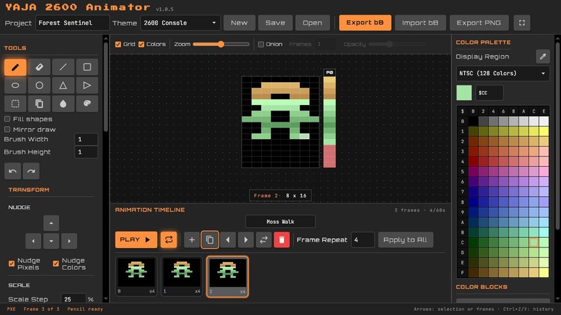 YAJA 2600 Animator – screenshot 2