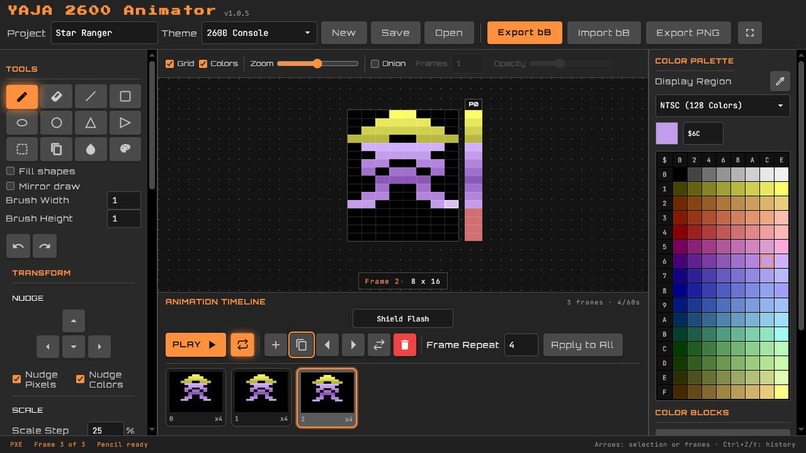 YAJA 2600 Animator – screenshot 3