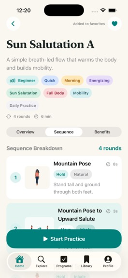 Yogalite – screenshot 2