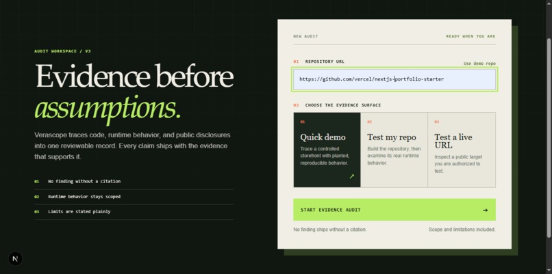 Verascope – screenshot 2