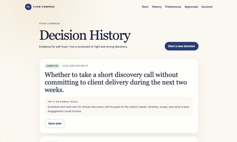 Flow Compass – screenshot 5
