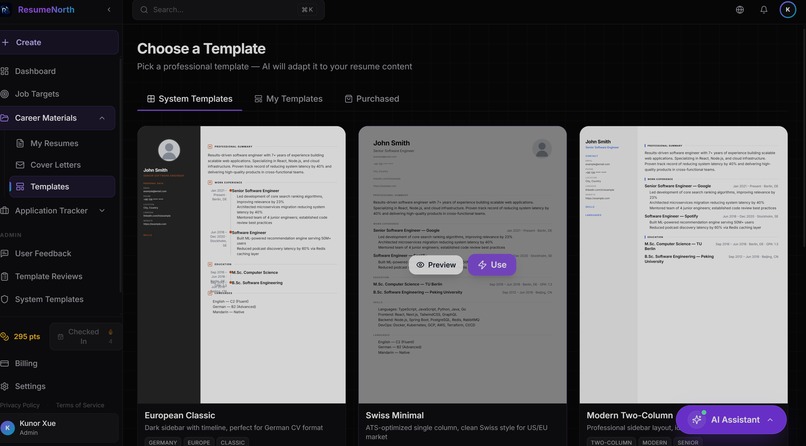 ResumeNorth – screenshot 4
