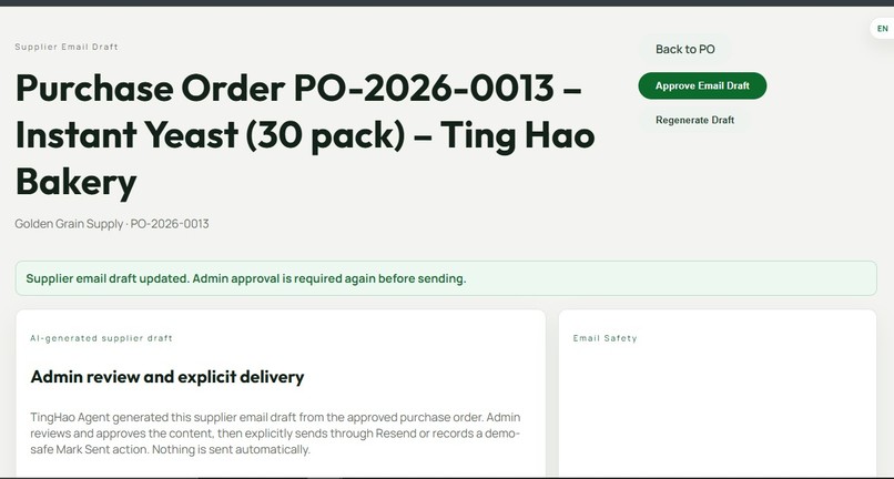 TINHAO - Autopilot Agent Inventory system – screenshot 6