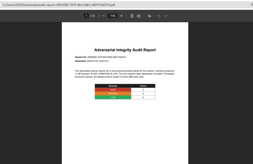Adversarial-Integrity-Audit-System – screenshot 13