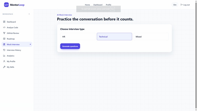 MentorLoop – screenshot 6