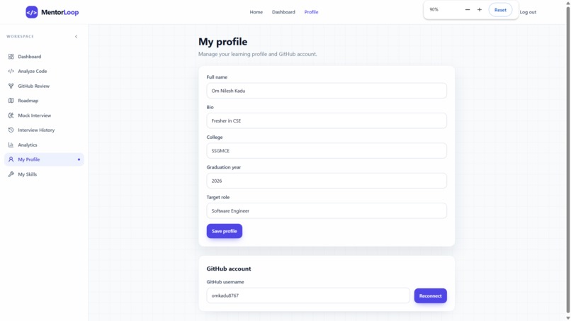 MentorLoop – screenshot 9
