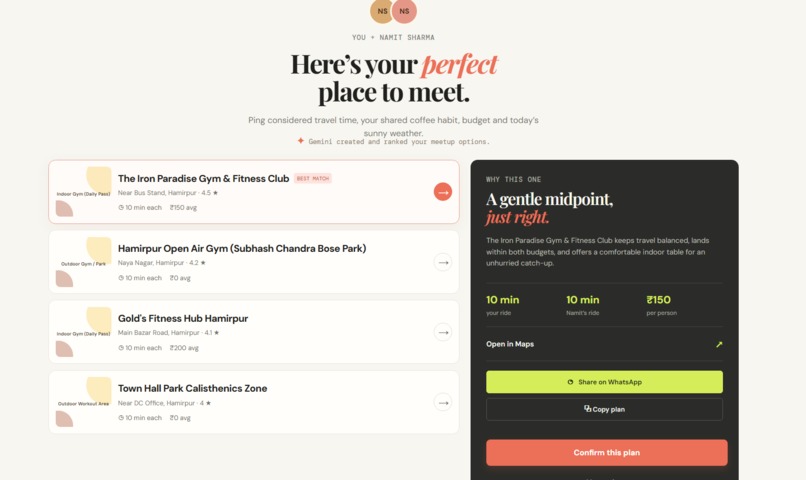 Ping AI – An AI Social Coordination Agent – screenshot 11