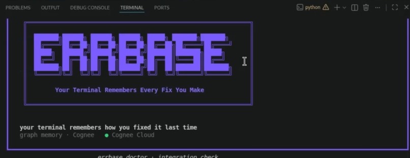 errbase – screenshot 1