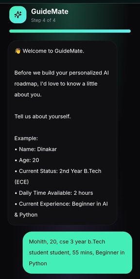 GuideMate AI – screenshot 1