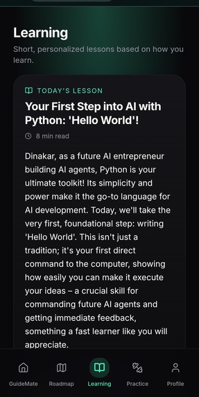 GuideMate AI – screenshot 7